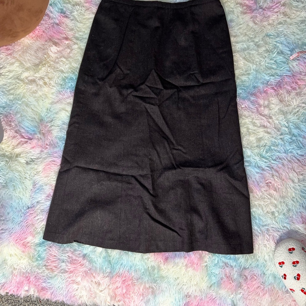 Brown wool skirt size 16 Coldwater creek